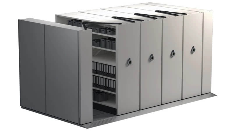 bryunzeel compactus XTR mobile shelving