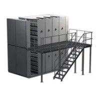 double decker mobile shelving system